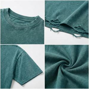 Camisetas de Lona Transpirable Ecológicas Personalizadas por el Fabricante, 100% Algodón Tejido, con su Propia Marca Personalizada - Product Image 2