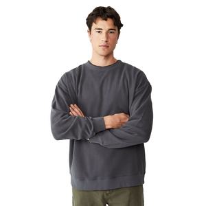 Haute qualité polaire surdimensionné unisexe Streetwear blanc col rond sweat hommes impression 3D en relief sweats à capuche personnalisés - Product Image 5