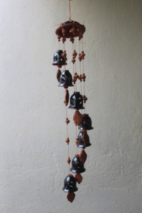 Decorative Outdoor Terracotta <b>Chime</b> Handcrafted Rustic At Bulk price By Supplier Premium Hanging Terracotta <b>Bell</b> Deco - Product Image 2