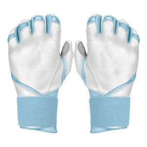 Guantes de bateo de béisbol de calidad profesional, tela de malla transpirable, agarre cómodo, guantes deportivos atléticos duraderos en venta - Product Image 1