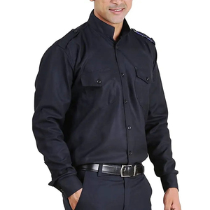 Ensemble de vêtements de travail pour agents de sécurité, chemise et pantalon, couleur et logo personnalisés durables, toutes tailles disponibles pour hommes - Product Image 2