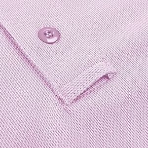 Chemises décontractées pour hommes de haute qualité avec logo personnalisé, élégantes, respirantes, à séchage rapide, motif uni, tricotées 100 % coton, manches courtes, collection 2026 - Product Image 4