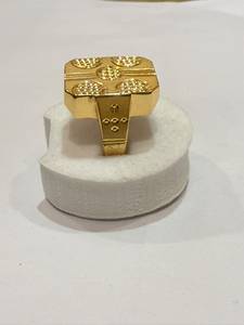 Anillo de Latón para Hombre, Moderno, Chapado en Oro de 18K, Joyería de Moda, Anillo Casual Vintage para Hombre, Regalo para Boda o Fiesta, Hecho a Mano - Product Image 2