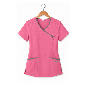 Women Healthcare Clothing Comfortable Nursing <b>Scrub</b> <b>Set</b> For Hospitals Clinics Laboratories And Medical Teams - Product Image 2