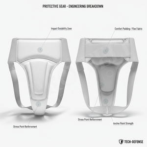 Sports High Quality Plain Blank Groin Guard Protector MMA Boxing Karate Taekwondo Athletic Cup for Impact Safety OEM Groin Pads - Product Image 2