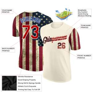 Fabricant de vêtements d'équipe de baseball sur mesure de qualité supérieure, maillot en polyester à séchage rapide, nom et numéro du joueur personnalisés, logo, fournisseur en gros - Product Image 2