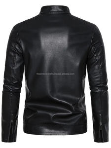 2024 hommes automne hiver vestes en cuir jeunesse à la mode confortable tissu de haute qualité nouveau Design prix de vente entier - Product Image 3