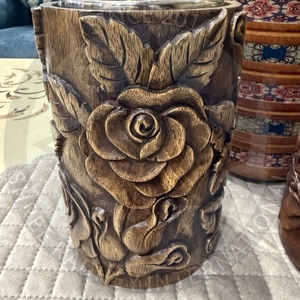 Quemador de incienso de teca tallado a mano de primera calidad, incienso indio 100% natural, ecológico, antiolores, Shree Radhey International - Product Image 6