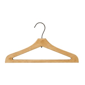 Perchas de madera de primera calidad para trajes, con barra para pantalones, perchas de madera resistentes con gancho para guardar ropa en el armario y para ropa de lujo. - Product Image 4