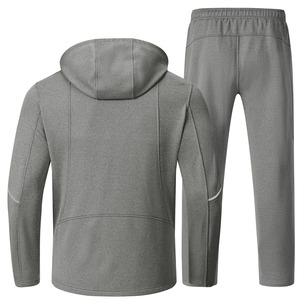 Ensemble de survêtement haut de gamme 2 pièces avec sweat à capuche et pantalon de jogging, personnalisable avec logo, pour hommes et unisexe - Product Image 5