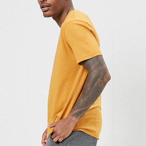 Custom Heavyweight 100% Cotton Men's <b>T</b>-<b>Shirts</b> High Quality O-Neck Oversized Drop Shoulder Plain <b>White</b> <b>T</b>-<b>Shirt</b> Digital Printing - Product Image 2