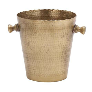 Double Wall Stainless Steel <b>Ice</b> Bucket With Faux Leather Exterior Wine Chiller & Champagne <b>Cooler</b> For Home Bar Party Best Price - Product Image 2