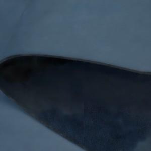 Cuir de vachette grainé chromé bleu foncé de qualité supérieure pour accessoires et projets de couture – Nouveaux matériaux utiles pour artisans - Product Image 4