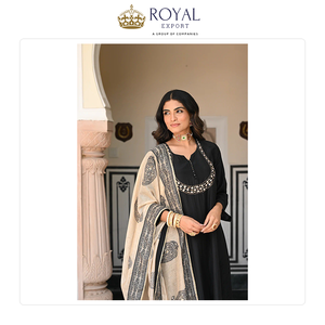 Nouvelles arrivées de vêtements pakistanais de créateurs, magnifiques tenues de mariage en viscose avec broderies, ensemble Kurti et pantalon. - Product Image 3