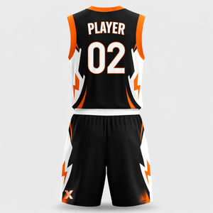 Maillots de basket-ball pour hommes sur mesure, respirants, antibactériens, grande taille, séchage rapide, réversibles, ensemble uniforme en nylon/cachemire - Product Image 5