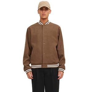 Chaquetas de Béisbol Varsity Personalizadas para Hombre, Manga Larga, Lana Lisa, con Impresión de Logotipo, Chaqueta Letterman FTI-VJ-015 para Invierno - Product Image 1