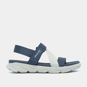 Sandales à lanières croisées unisexes F6S Lite, décontractées et confortables, bleu marine - Product Image 6