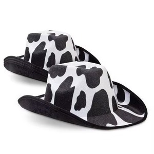 Chapeau Fedora en coton unisexe, style cowboy, à large bord, décontracté, pour l'extérieur, toutes saisons, taille adulte 50-52 cm - Product Image 1