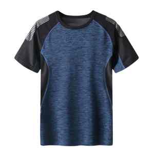 Camiseta Deportiva de Alto Rendimiento para Hombre, Corte Ajustado, 260 Gramos, Absorbe la Humedad, para Entrenamiento - Product Image 1