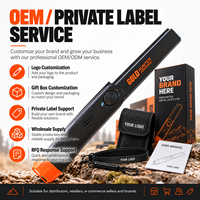 Détecteur de métaux étanche GOLD HUNTER TM, pointeur de précision IP68, détection à 360 degrés, détecteur portable de trésors d'or