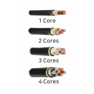 Cable de alimentación HFCO con aislamiento XLPE de 0.6/1kV, sin halógenos, retardante de llama y revestimiento de poliolefina. - Product Image 2
