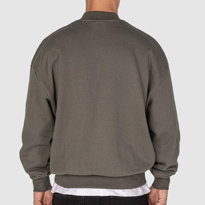 Sweat-shirt en molleton surdimensionné pour homme de haute qualité, personnalisé, style streetwear d'automne, polyester / coton - Product Image 5