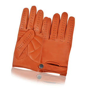 Gants de travail en cuir imperméables avec fermeture au poignet, gants de conduite personnalisés unisexes toutes saisons - Product Image 4