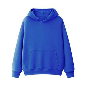 Sweat-shirts à capuche brodés pour hommes de qualité supérieure, style streetwear, coupe ample, 100% coton, doublure en molleton, respirants - Product Image 5