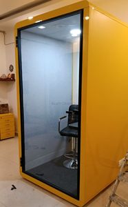 บูธสำนักงานแบบเดี่ยวทันสมัยพร้อมระบบเสียงอะคูสติก – สำหรับการโทรส่วนตัวและการทำงานแบบมีสมาธิ - Product Image 4