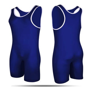 Chaleco de Lucha Ajustado de Spandex/Poliéster de Alta Calidad con Marca Privada, Colores y Logotipos Personalizados, Ropa Deportiva de Venta Caliente a Precio Económico - Product Image 4