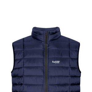 Gilets pour hommes en polyester 100% avec col montant, qualité supérieure, en vente, service OEM disponible - Product Image 4