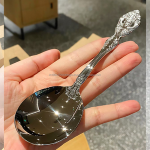 Royal Antique Big <b>Spoon</b> For Metal Wedding Party Dinning 18/10 in Best Price - Product Image 4