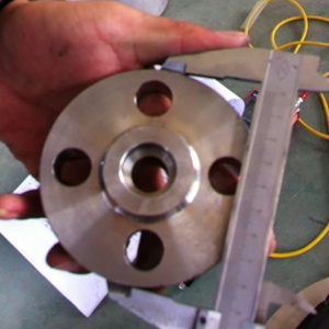 Laminación en frío Ansi Asme B16 5 Clase 150 Astm A182 F347 Persiana RTJ 4 "X 2500 # Brida deslizante - Product Image 4