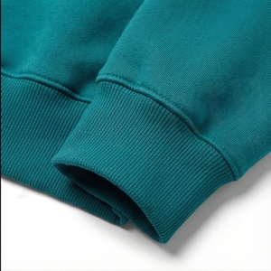 Sweat à capuche oversize en pur coton, épaules tombantes, streetwear, pull personnalisé avec logo, manches longues, longueur genou, motif uni - Product Image 6