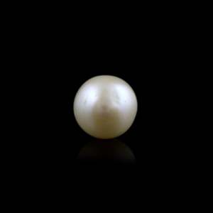 Loose Seawater Pearl 5.45 Carat 8-9mm White Pink AAAA Grade for Fine Jewelry - Product Image 2