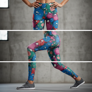 Leggings de Yoga Deportivos, Modernos y Elegantes, Personalizados con Estampado, Elásticos, para Gimnasio, Correr, Ejercicio, Leggings Suaves - Product Image 4