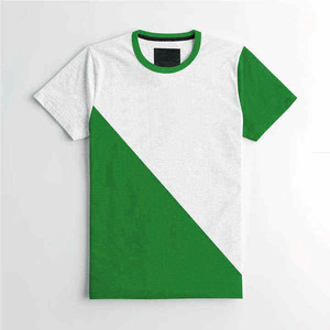 Camisetas Lisas de Algodón 100% de Alto Rendimiento, Tejido Transpirable de Punto, Manga Corta, Estilo Casual, MOQ Bajo, Tallas Grandes - Product Image 3