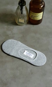 Chaussettes invisibles pour hommes, en coton peigné, durables et respirantes, fabriquées en Corée - Product Image 3