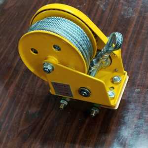 Manual Hand Winch Heavy Duty Steel Construction for <b>Lifting</b> Pulling Tensioning and Load <b>Handling</b> Applications - Product Image 6