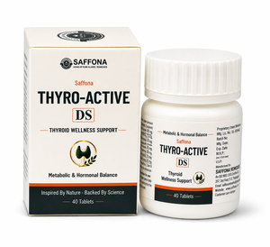 Tabletas Herbolarias Naturales Unani Thyro-Active DS para el Bienestar de la Tiroides y Apoyo Metabólico - Product Image 1
