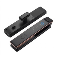 Serrure numérique WiFi Sudex XF09 avec reconnaissance faciale 3D, empreintes digitales (300 utilisateurs), caméra, carte NFC, RFID, système de sécurité intelligent sans clé