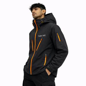 High Quality Outdoor Waterproof <b>Black</b> <b>Windbreaker</b> Jacket Summer <b>Windbreaker</b> Fleece Lined Polyester Softshell b2b men's jackets - Product Image 5