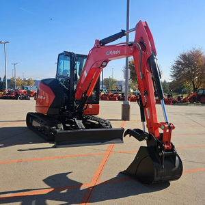 รถขุดขนาดเล็ก Kubota U55-5 รุ่น 3.5 ตัน มือสอง สำหรับงานก่อสร้างในฟาร์ม - Product Image 1