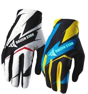 ถุงมือแข่งรถ Daizen Star แบบเต็มนิ้ว พิมพ์ลายแบบ Sublimation ระบายอากาศได้ดี กันลื่น แบบสวม ใช้ได้ทั้งชายและหญิง สำหรับกิจกรรมกลางแจ้ง - Product Image 1