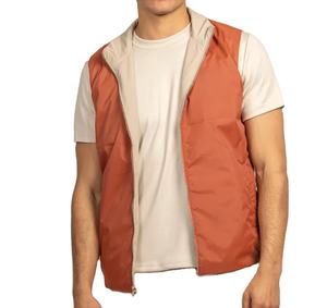 Gilet chauffant en polaire brodé avec logo pour homme, gilet de tir respirant en polaire sans manches avec poches zippées - Product Image 1