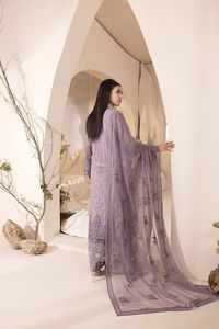 Ensemble de soirée pakistanais élégant 3 pièces, robes de soirée, tenue de cérémonie de mariage, taille et couleur personnalisées, broderie - Product Image 4