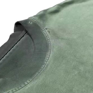 T-shirt Homme Personnalisé avec Logo Imprimé, Effet Vieilli, 100% Coton, Coupe Ample, Décontracté, Respirant, Écologique, Séchage Rapide - Product Image 4