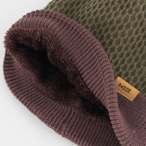 Unisex Solid Color Vintage Winter <b>Wool</b> <b>Beanies</b> Custom Knitted <b>Hats</b> Embroidery Breathable Waterproof <b>Beanie</b> Caps - Product Image 5