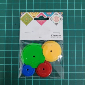 AA0205 Seam Maker Set For Quilting Crafts, Seam Allowance Marker, Circle Maker Tool, Plastic Round Seam Admission Marker - Product Image 4