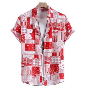 Chemise décontractée pour homme à manches courtes en popeline de coton unie, confortable, respirante, de haute qualité, taille 2XL, idéale pour l'été - Product Image 5